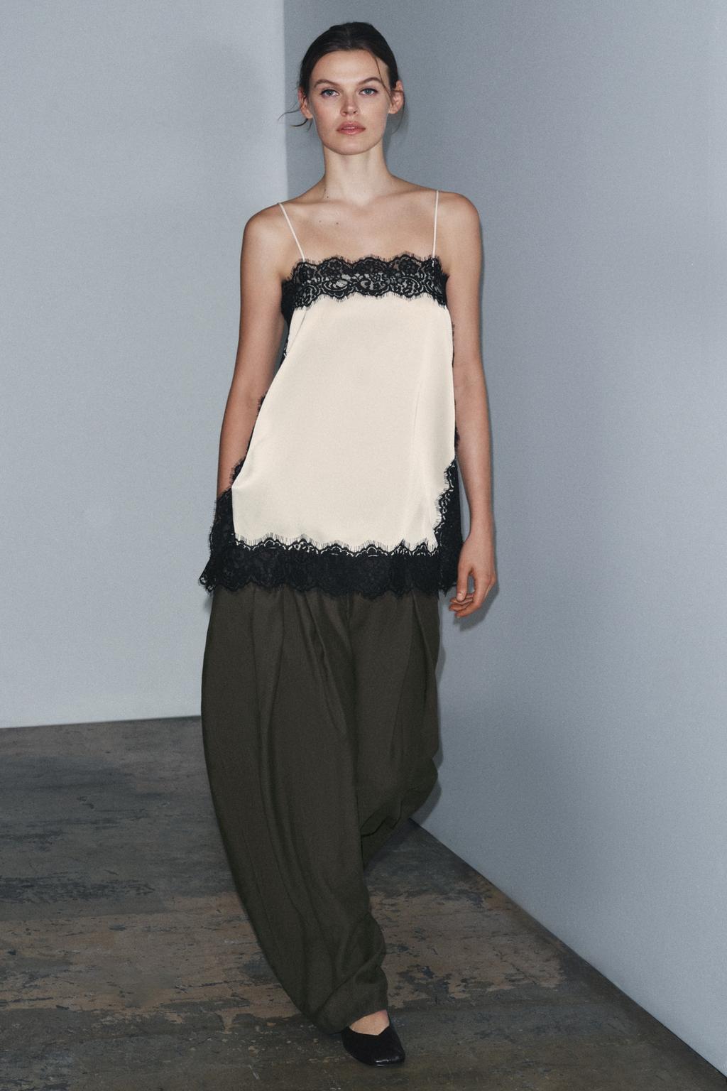 VERA | Satin-Minikleid mit Spitze