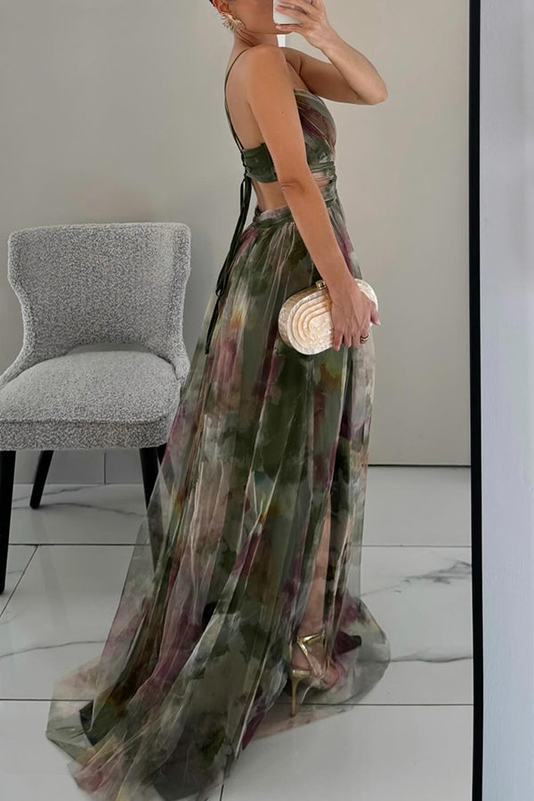 GISELLE | Vestido Maxí de chiffon