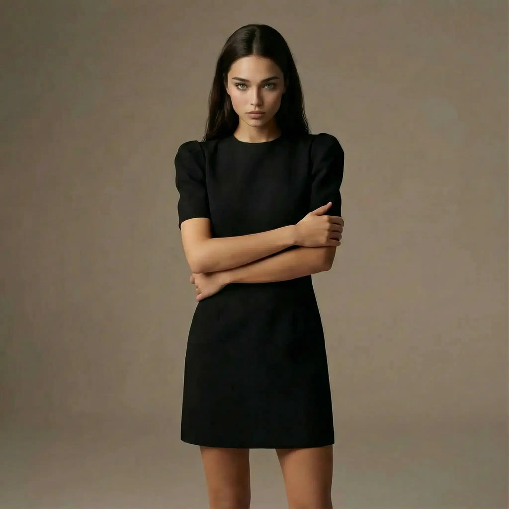 JANINE | Minikleid mit Puffärmeln