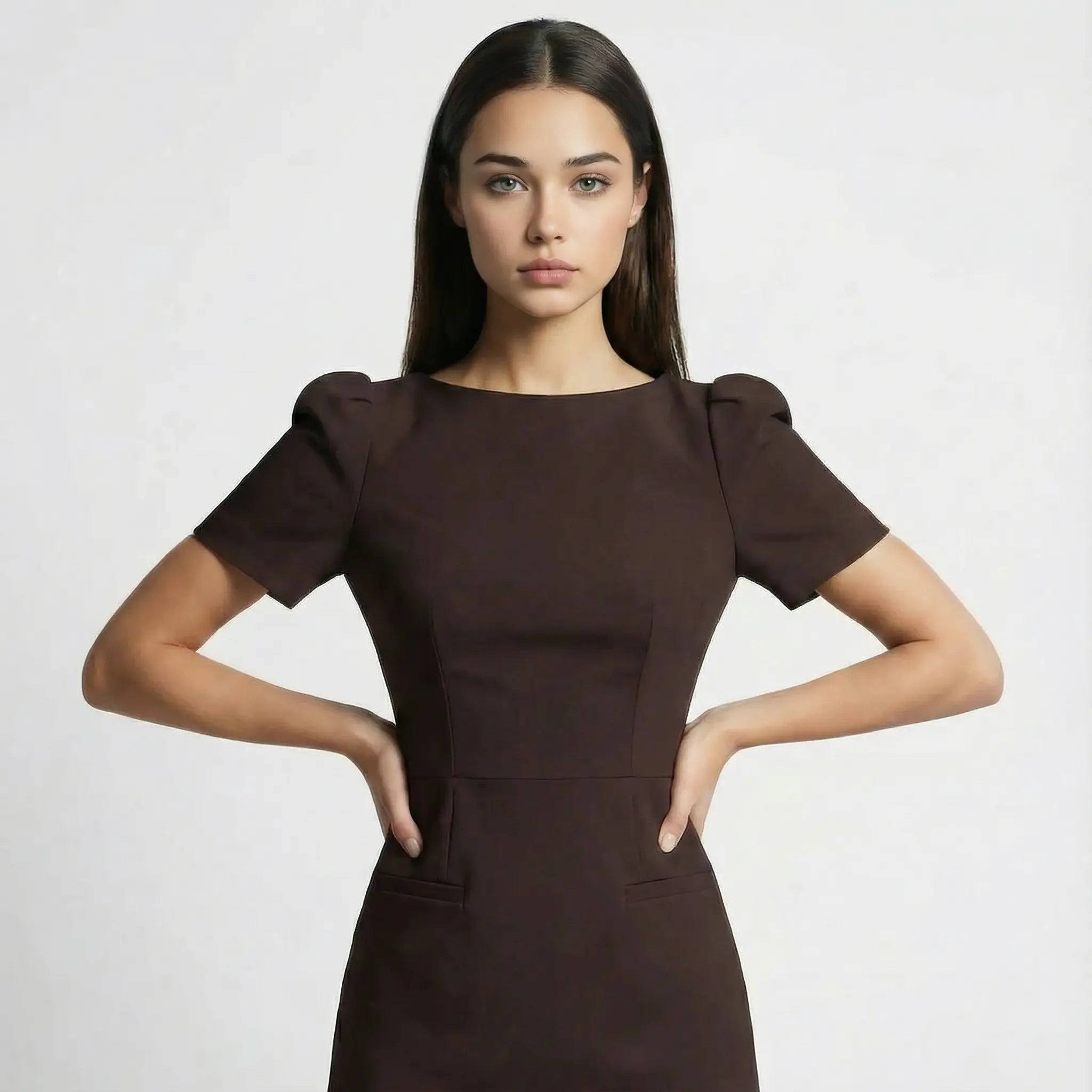 JANINE | Minikleid mit Puffärmeln