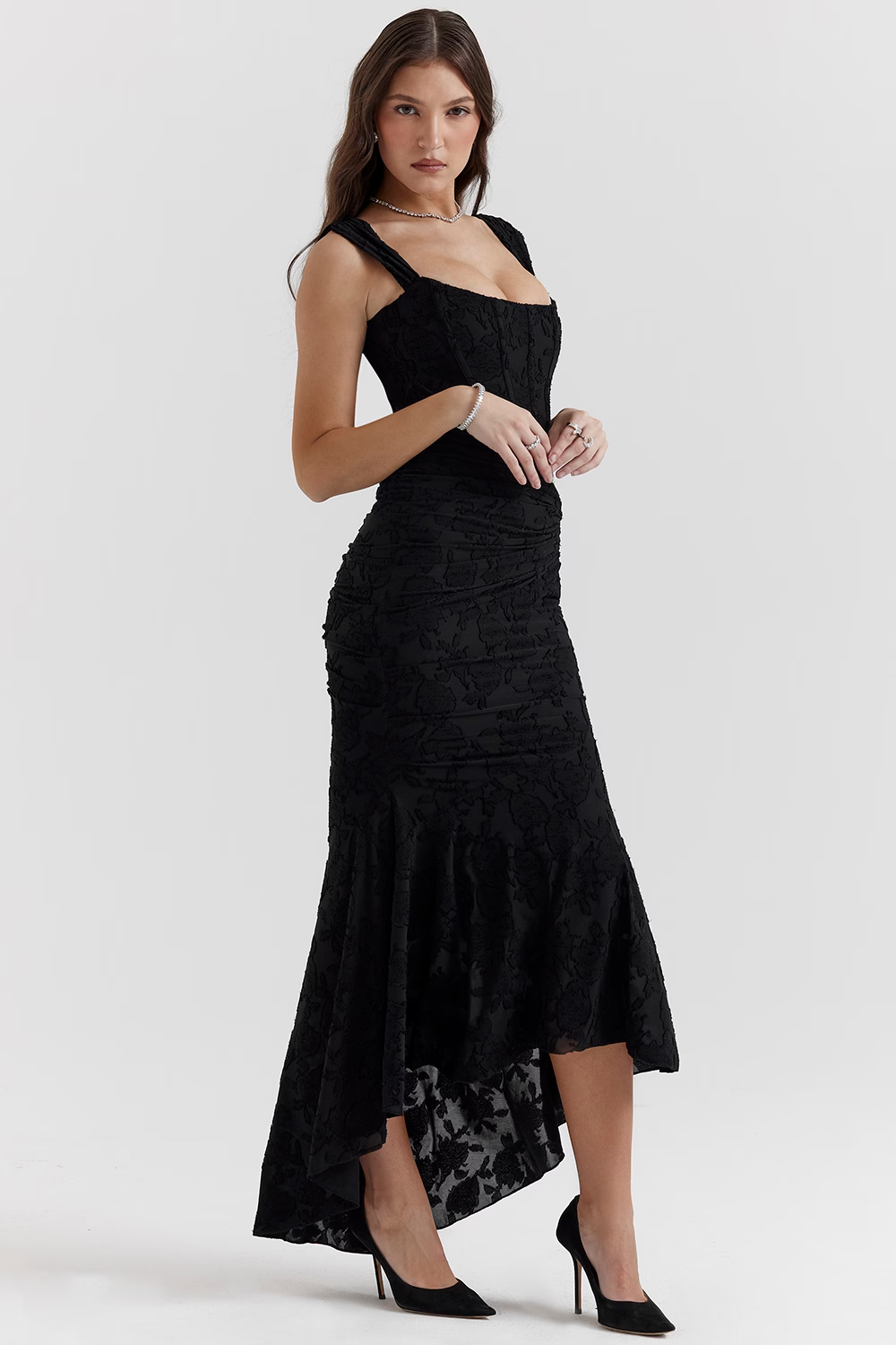 ELODIE | Elegante vestido maxi sirena