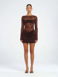 NEOMI | Elegantes Spitzen-Minikleid