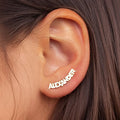 Personalized Name Earrings