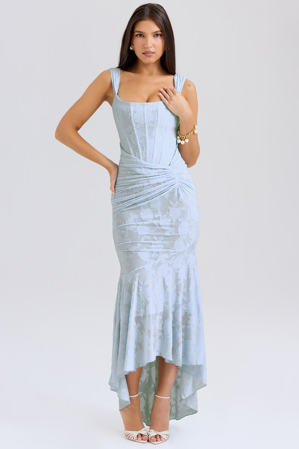 ELODIE | Elegante vestido maxi sirena