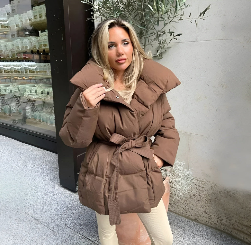 AMELIE – Pufferjacke mit Schnürung