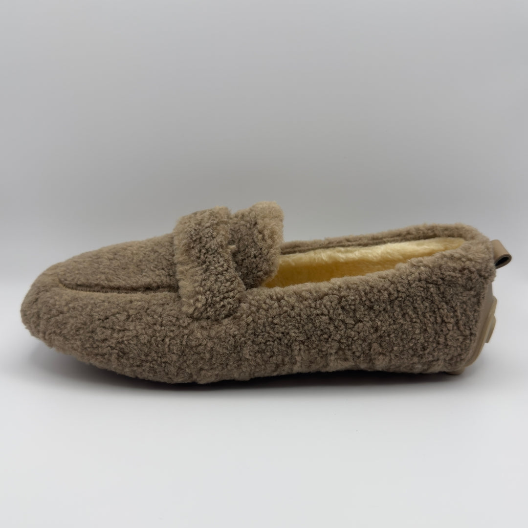 ARIELLA | Cozy Teddy-Loafer