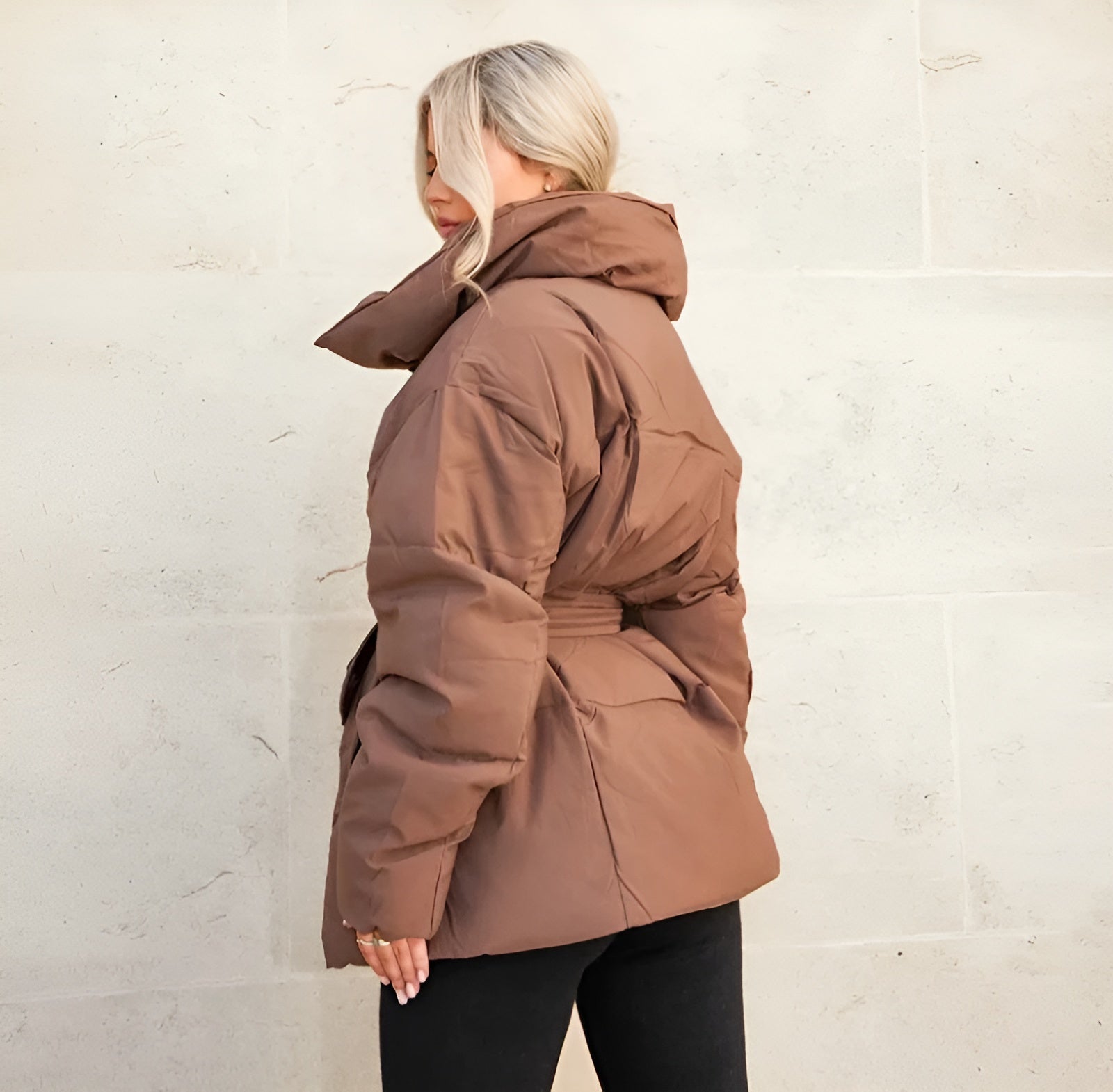 AMELIE – Pufferjacke mit Schnürung