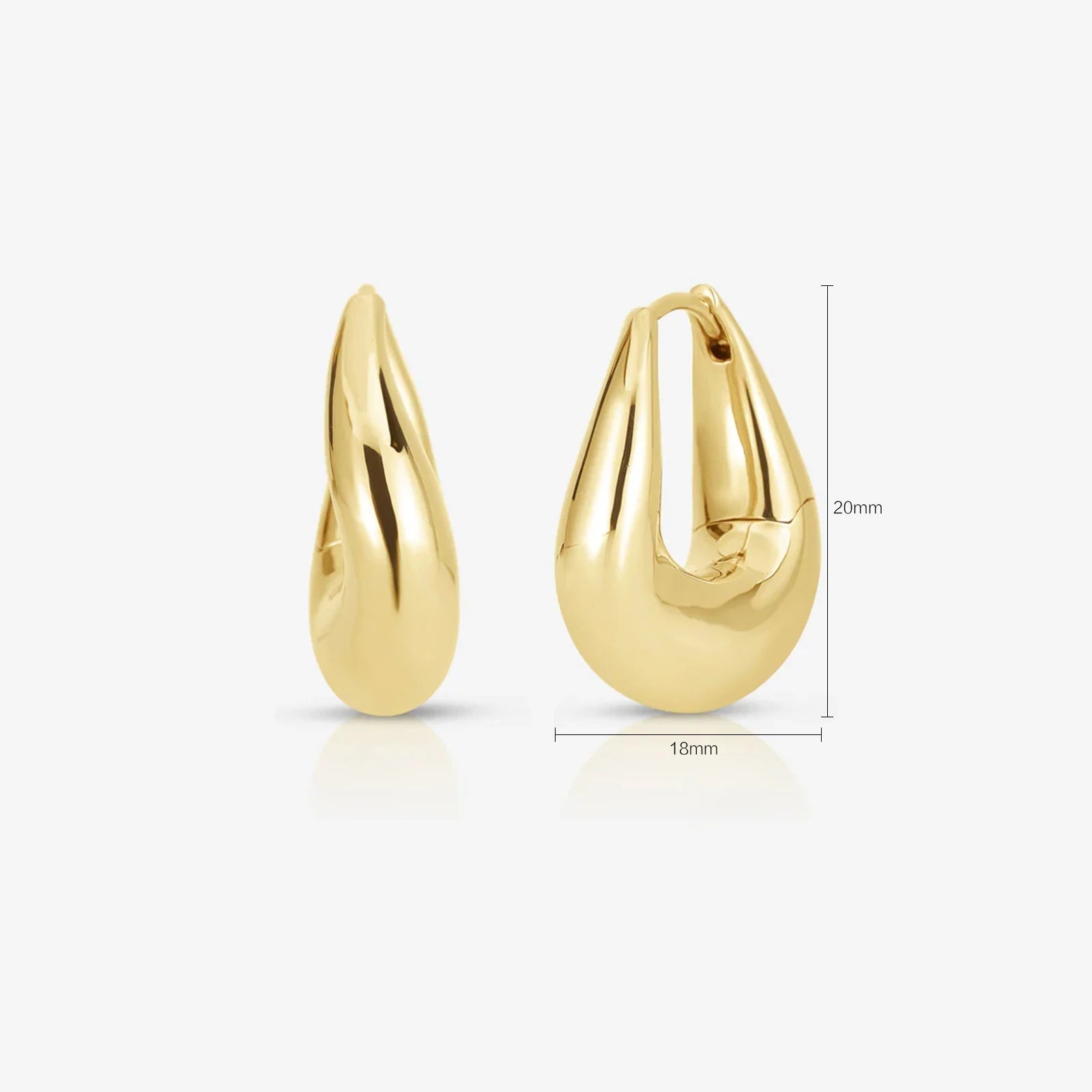 Drop Stud Earrings