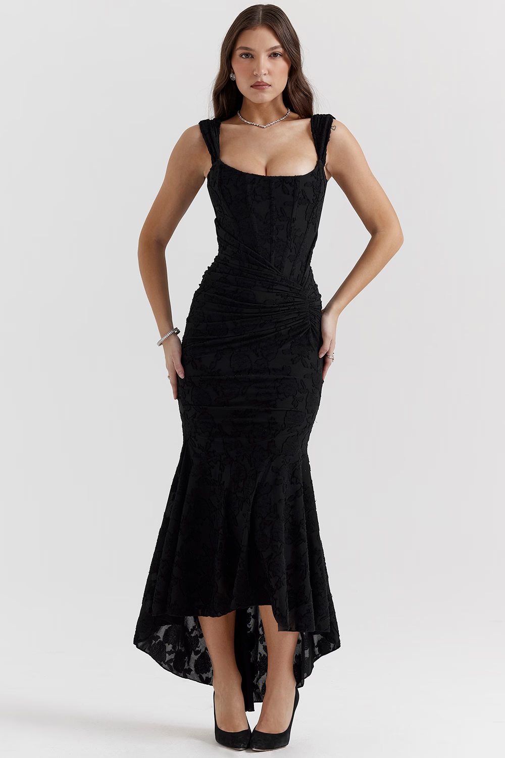 ELODIE | Elegante vestido maxi sirena