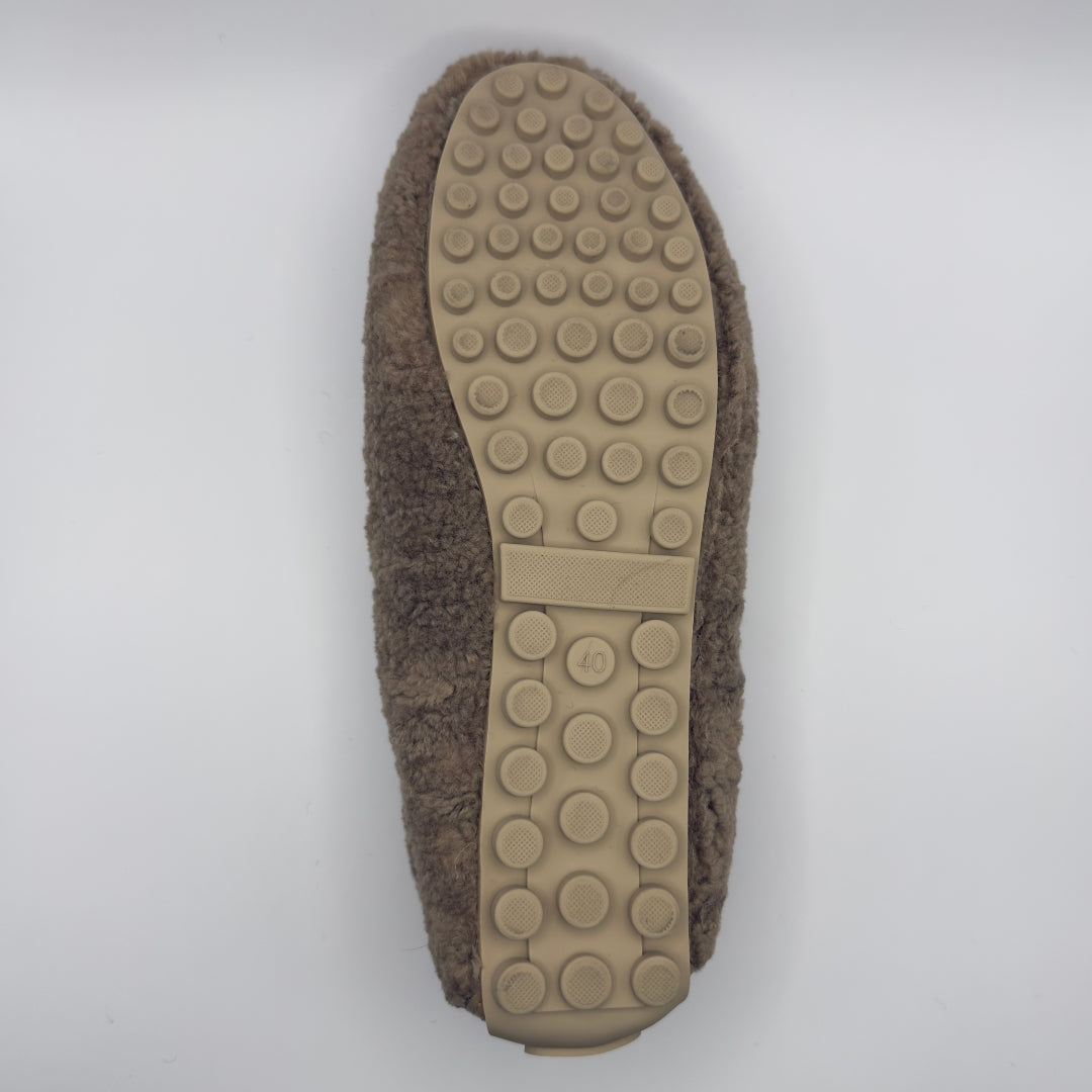 ARIELLA | Cozy Teddy-Loafer