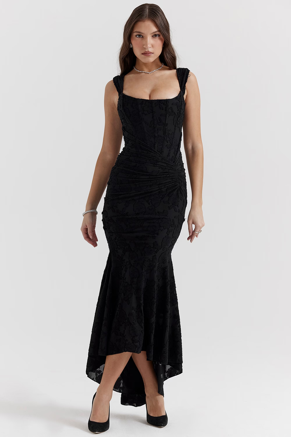 ELODIE | Elegante vestido maxi sirena