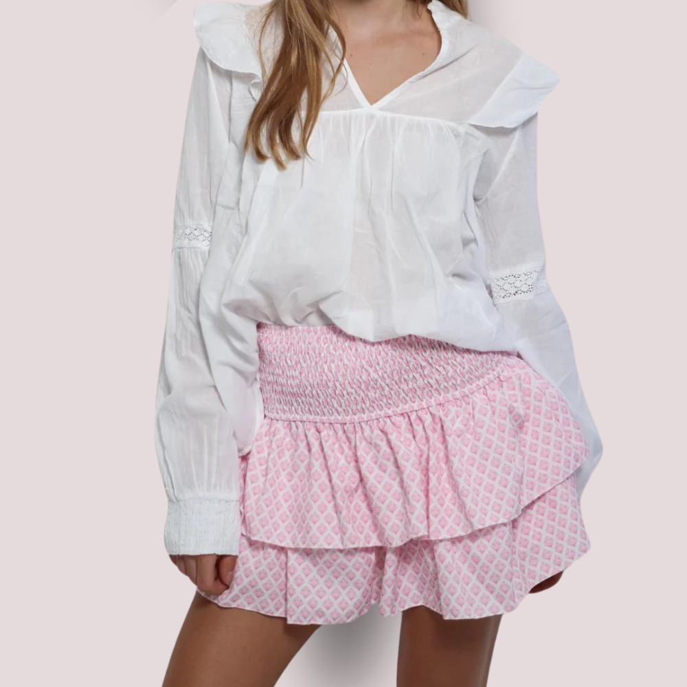 ASHLEY | Falda con volantes