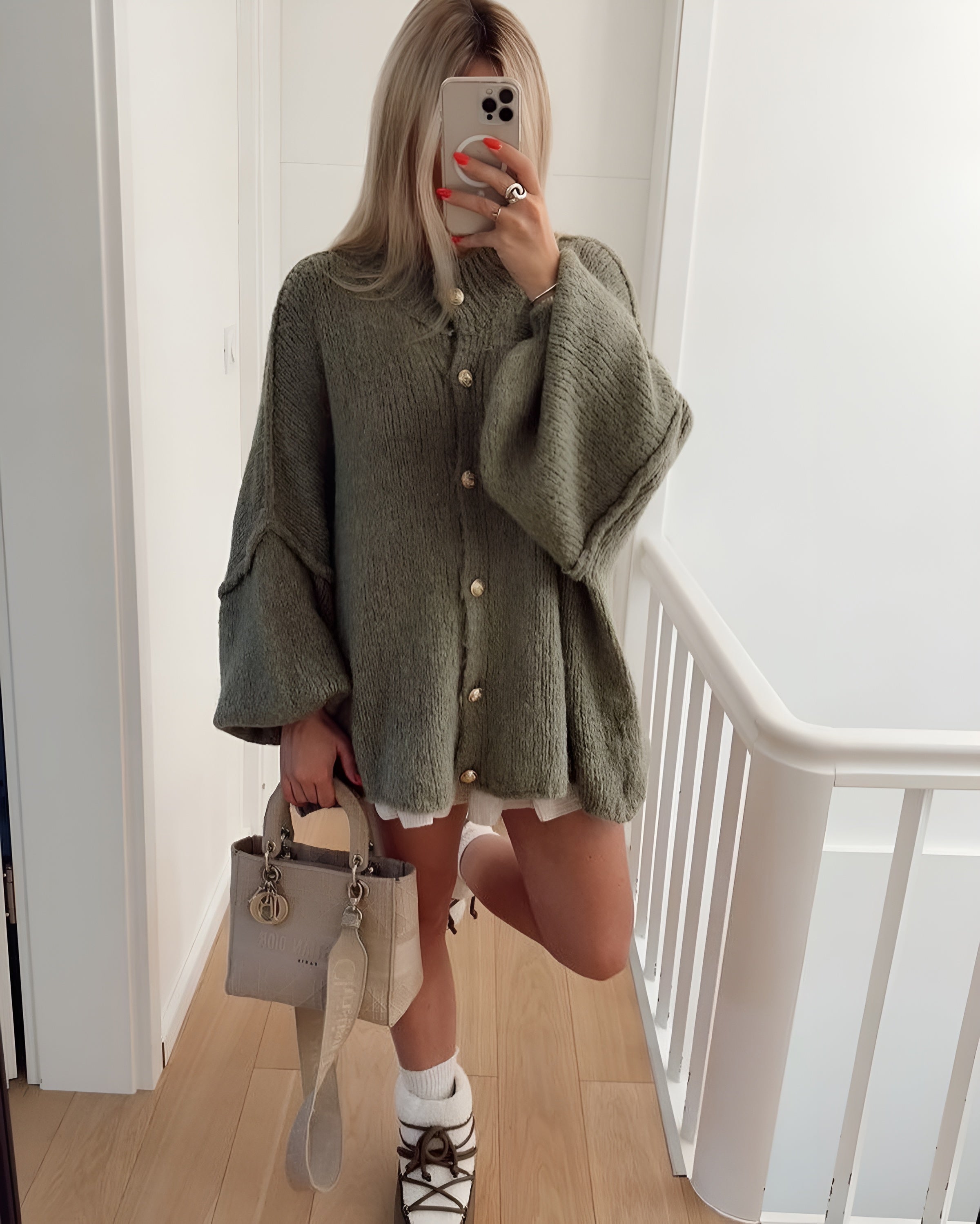 NORA | Oversized Strickcardigan
