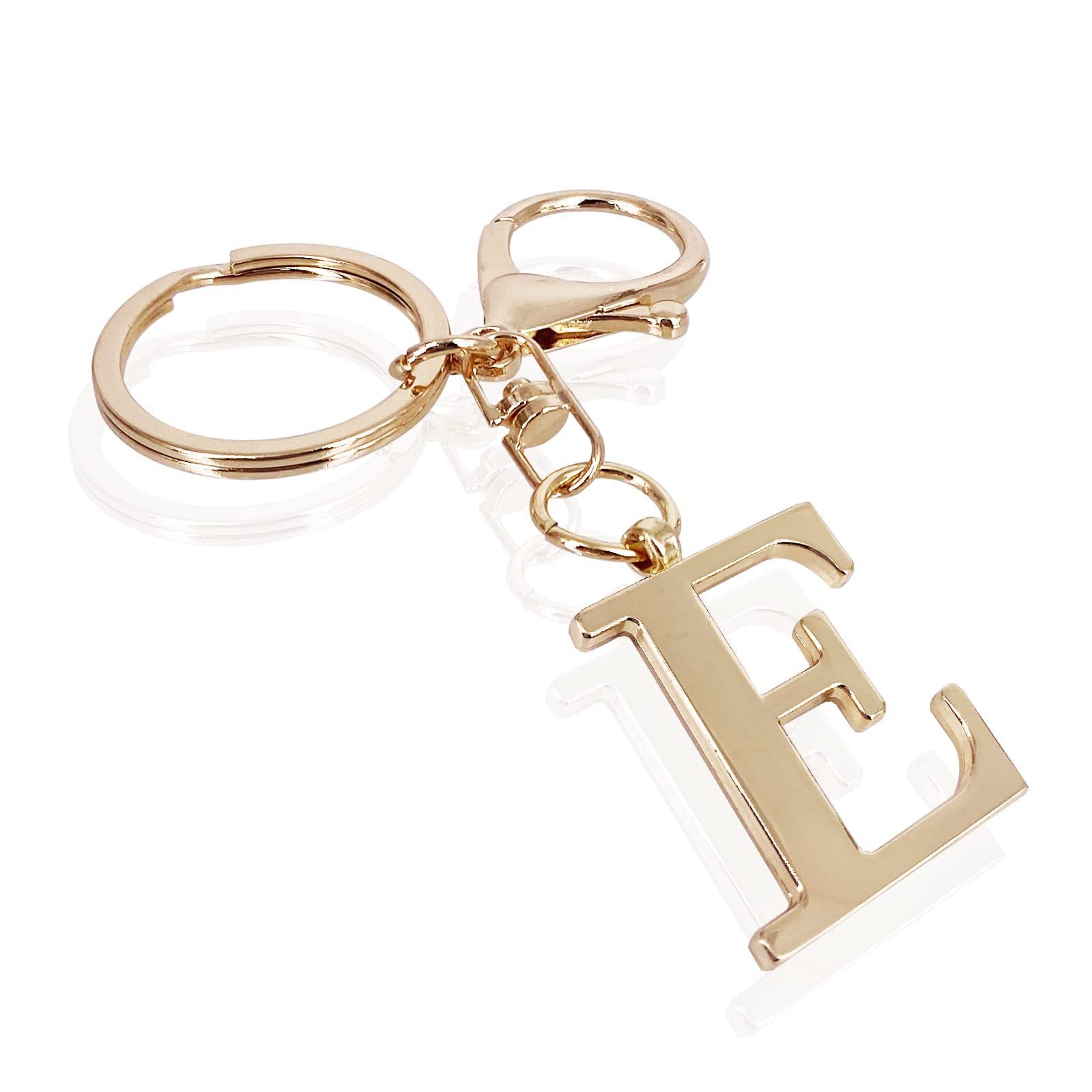 Initial | Eleganter Bag Charm in Goldoptik