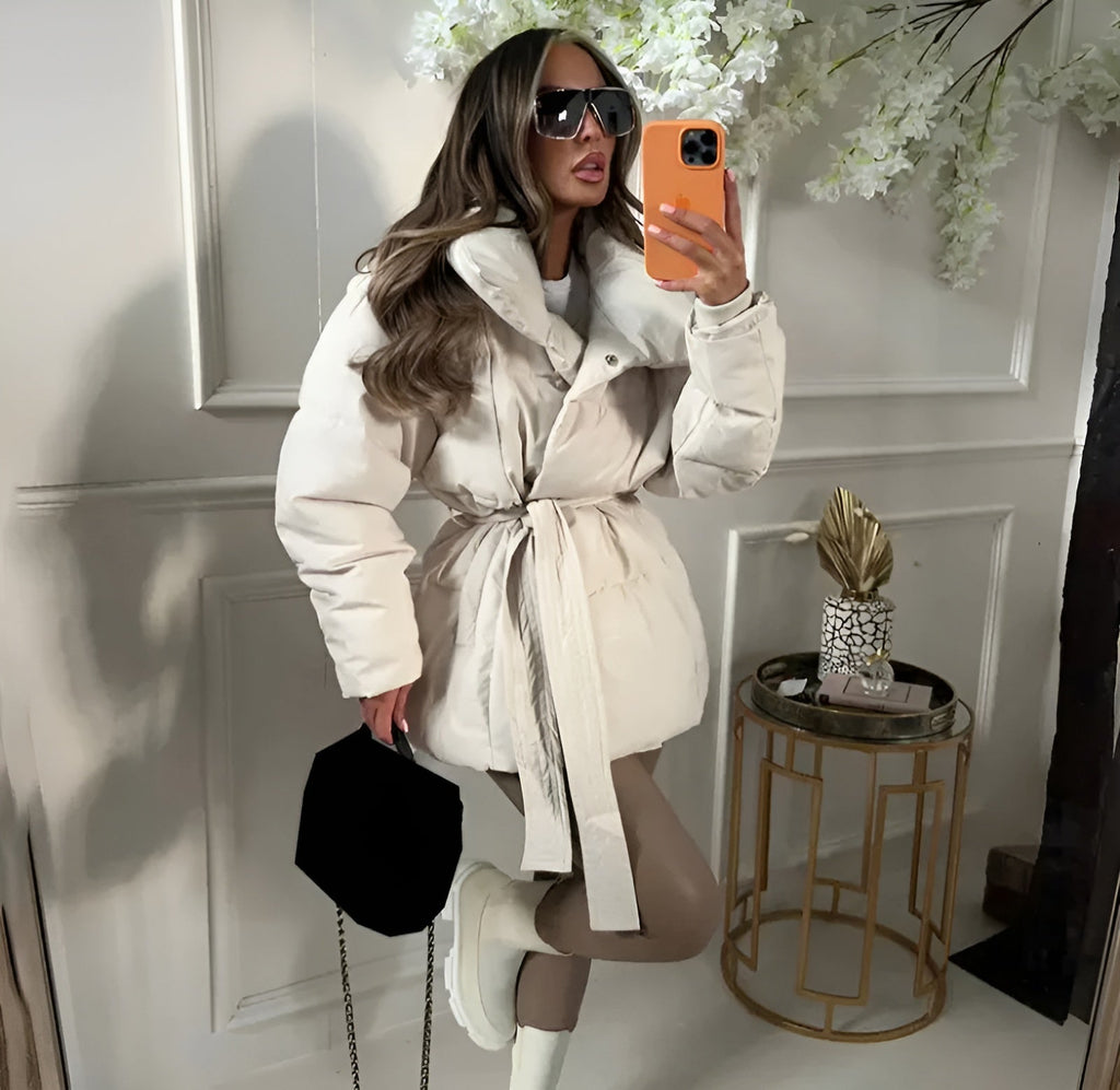 AMELIE – Pufferjacke mit Schnürung