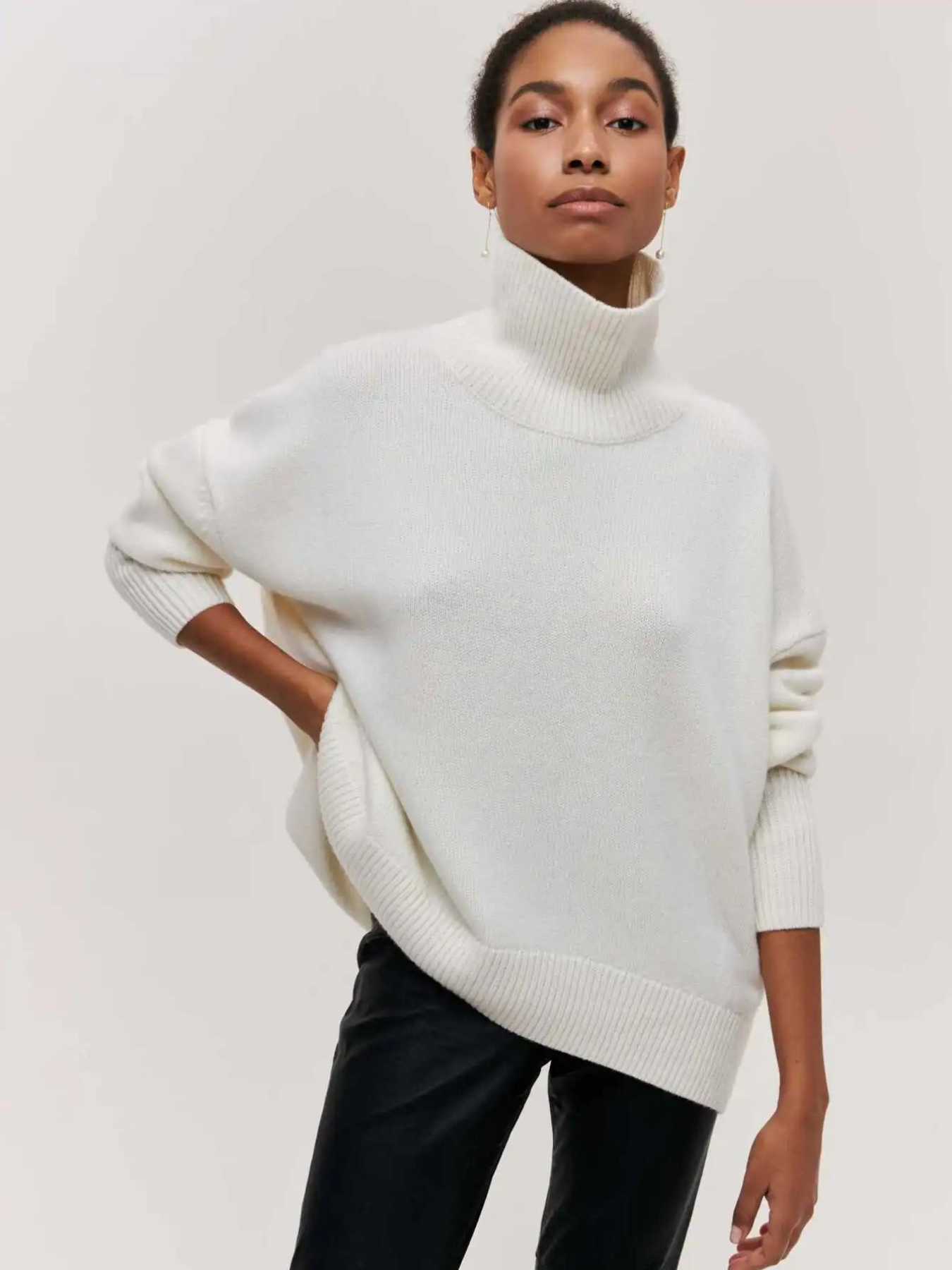 GIANA | Kuscheliger Rollkragenpullover