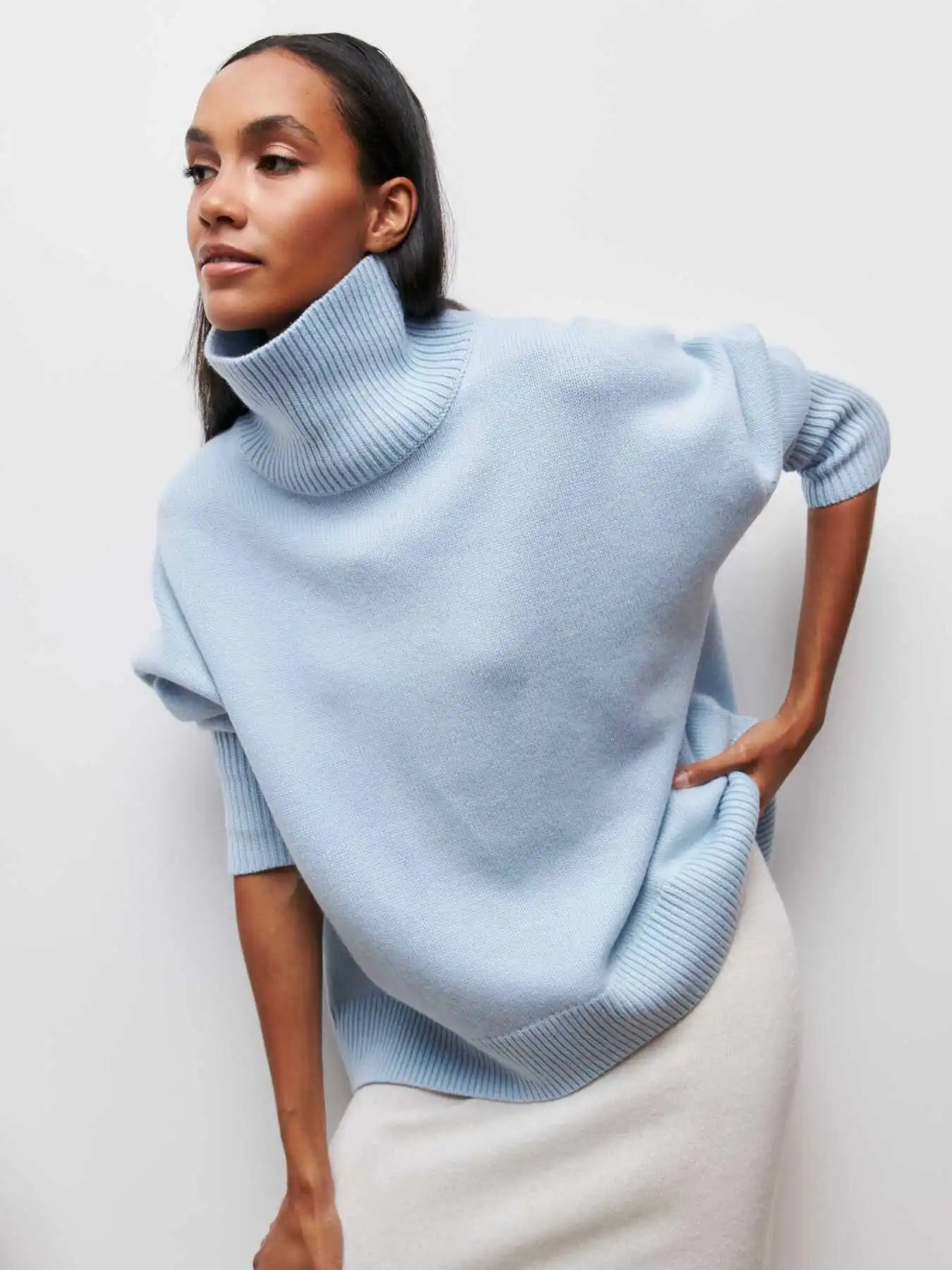 GIANA | Kuscheliger Rollkragenpullover
