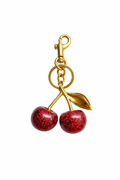Cherry | Stilvoller Bag Charm in Goldoptik