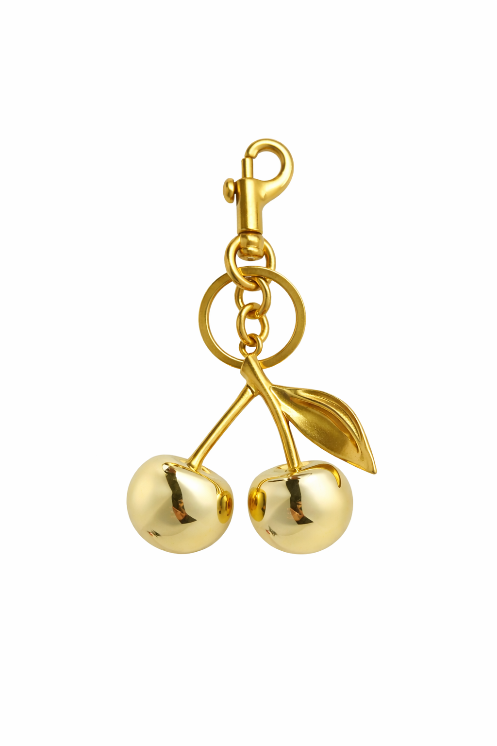 Cherry | Stilvoller Bag Charm in Goldoptik