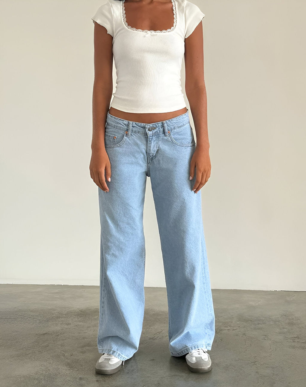 MIA | Low-Rise Wide-Leg Jeans
