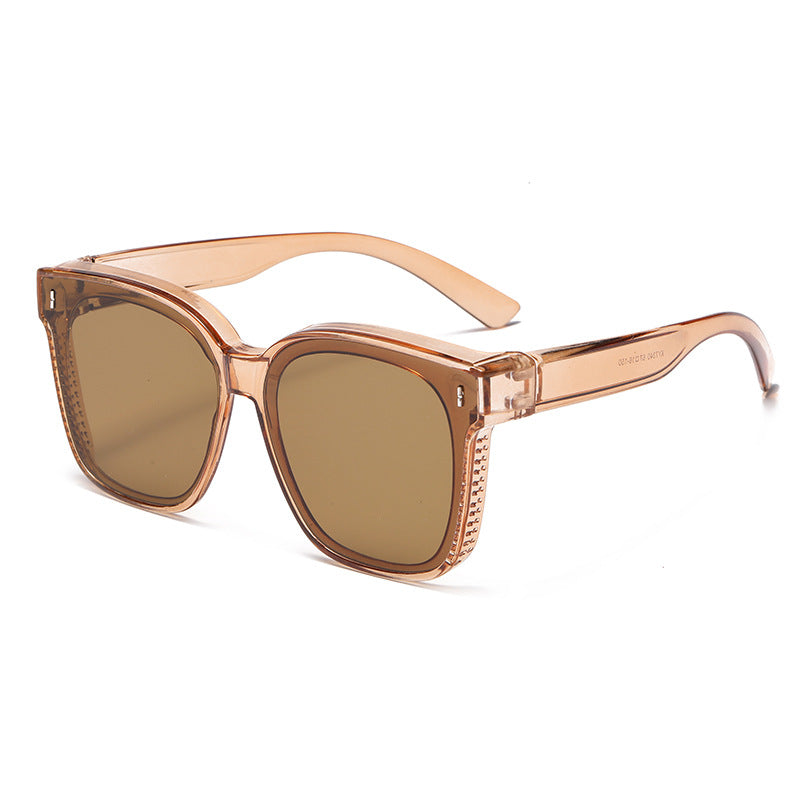 Gafas de Sol Overfit Cuadradas Polarizadas — Encaja Sobre tus Gafas Graduadas