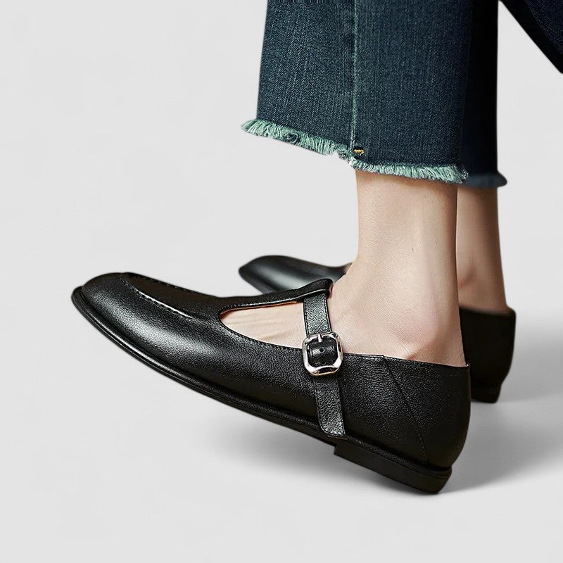 Camila | Orthopädische Mary Jane Schuhe mit niedrigem Absatz