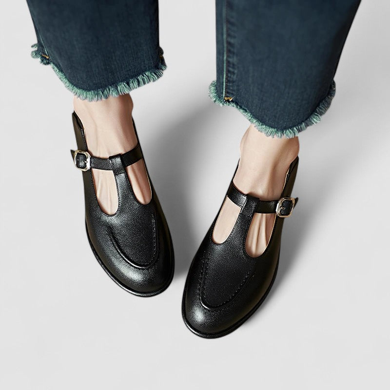 Camila | Orthopädische Mary Jane Schuhe mit niedrigem Absatz