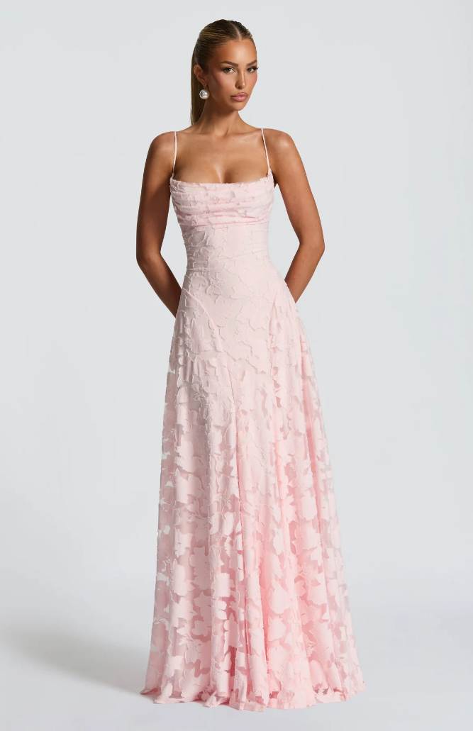 SOFIA | Elegantes Spitzen Maxi Kleid