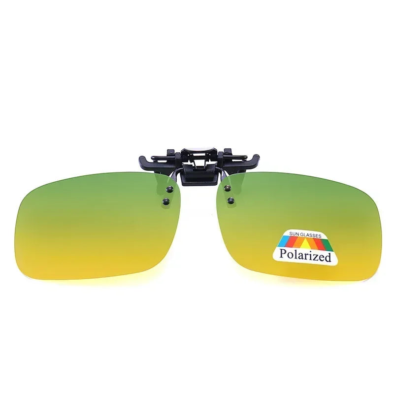 Clip de Sol Polarizado Plegable para Gafas Graduadas