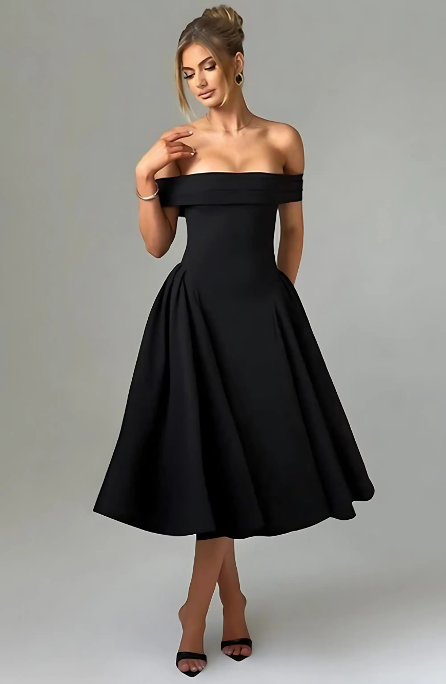 IMANI | Elegante vestido midi