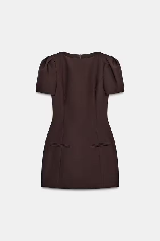 JANINE | Minikleid mit Puffärmeln