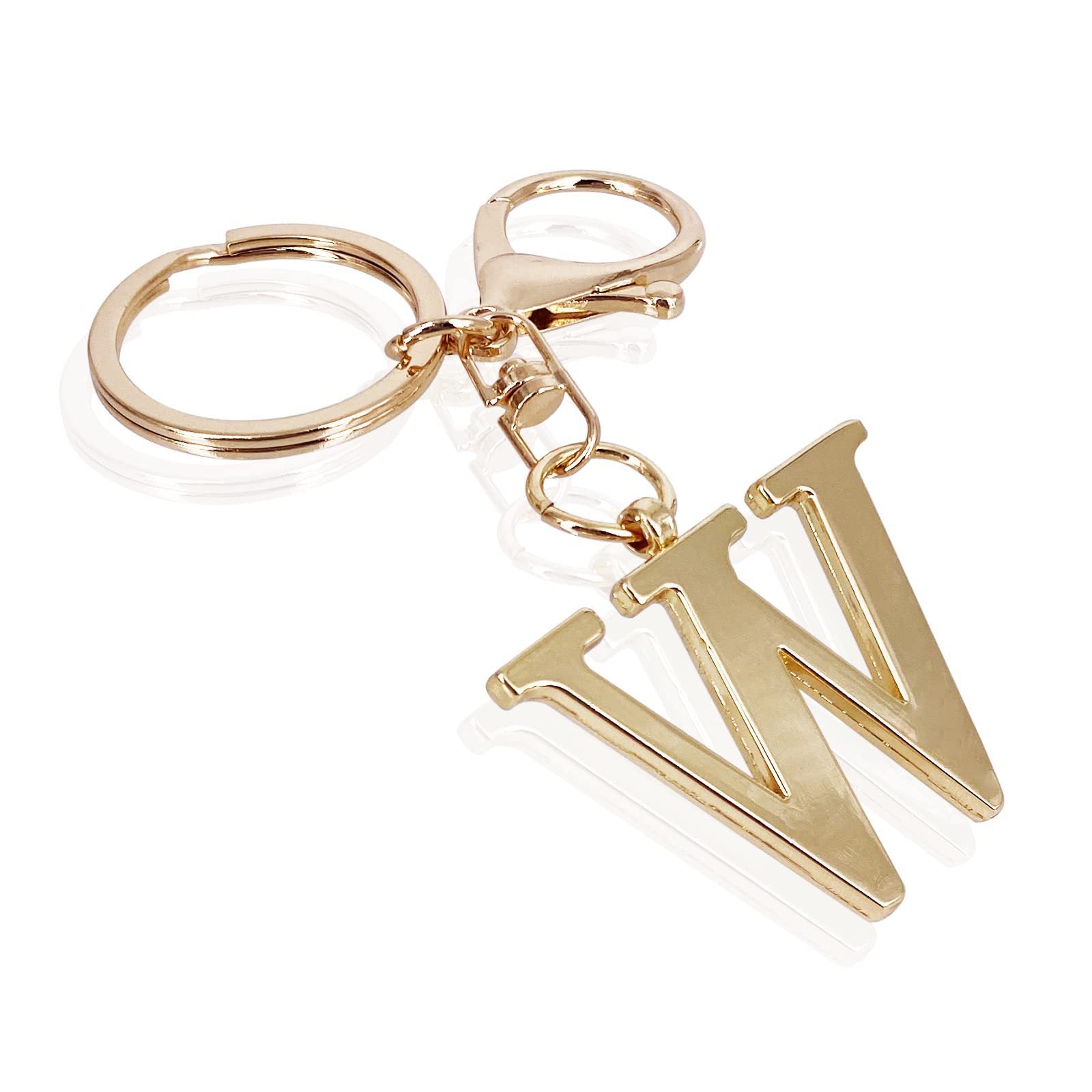 Initial | Eleganter Bag Charm in Goldoptik