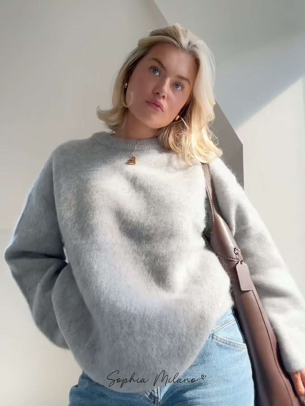 SOPHIA | Mohair Crewneck