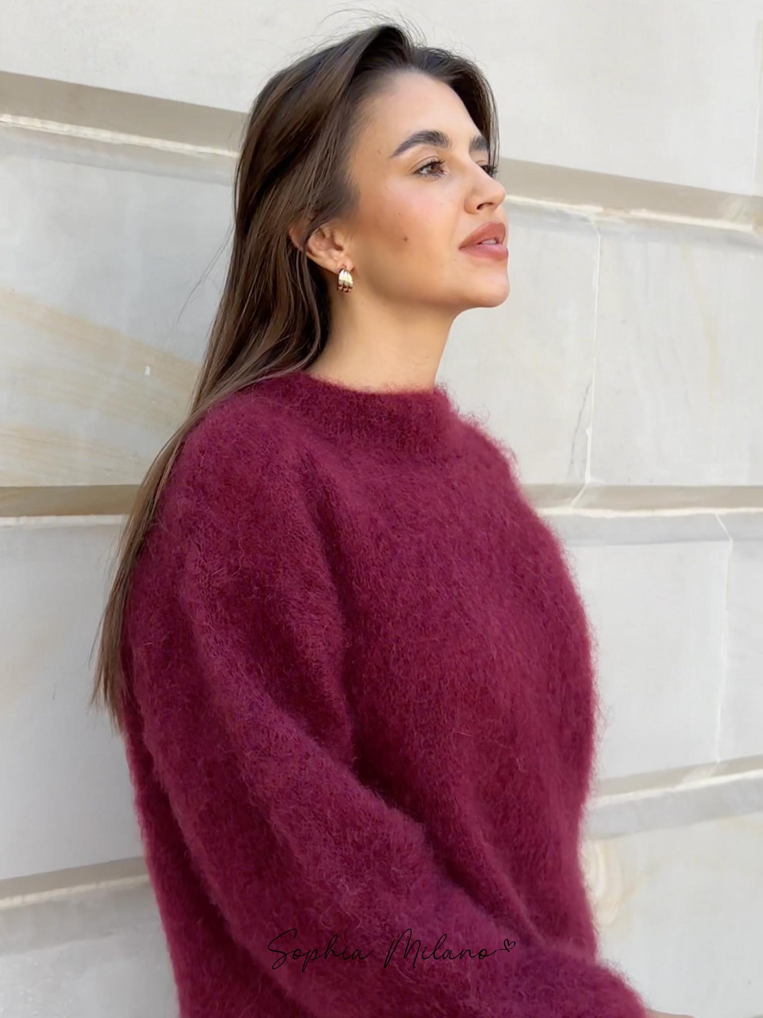 SOPHIA | Mohair Crewneck