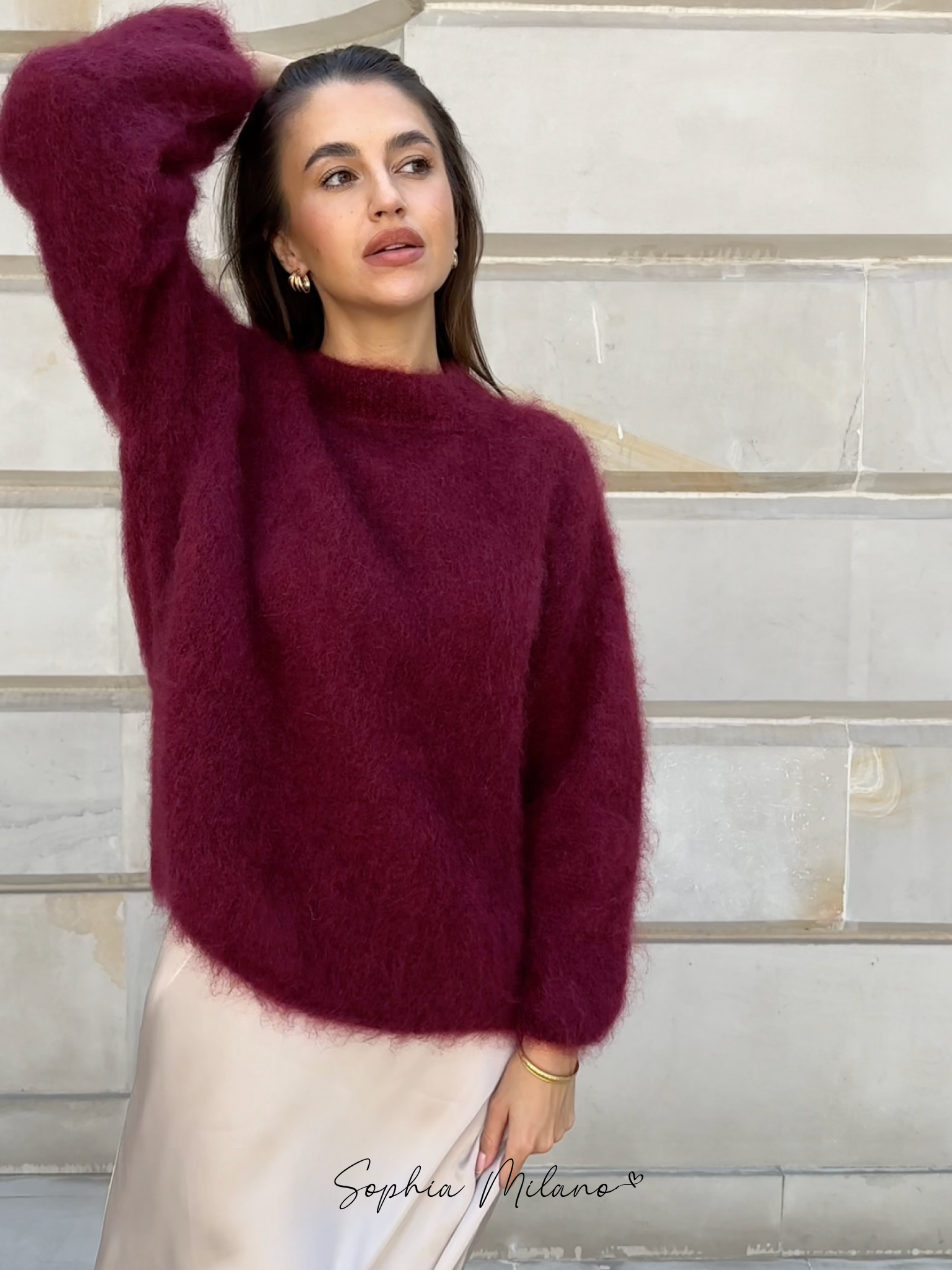 SOPHIA | Mohair Crewneck