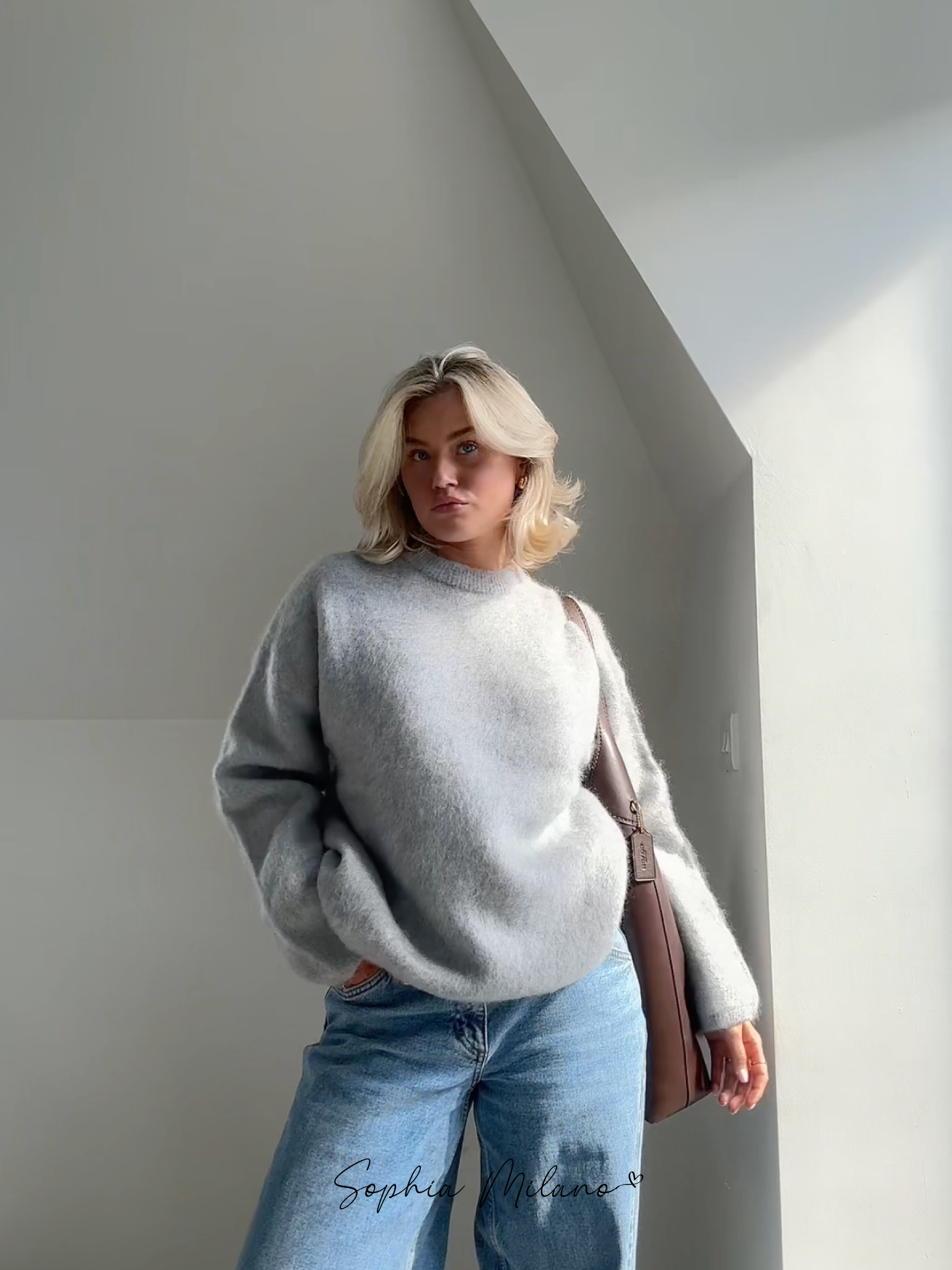 SOPHIA | Mohair Crewneck