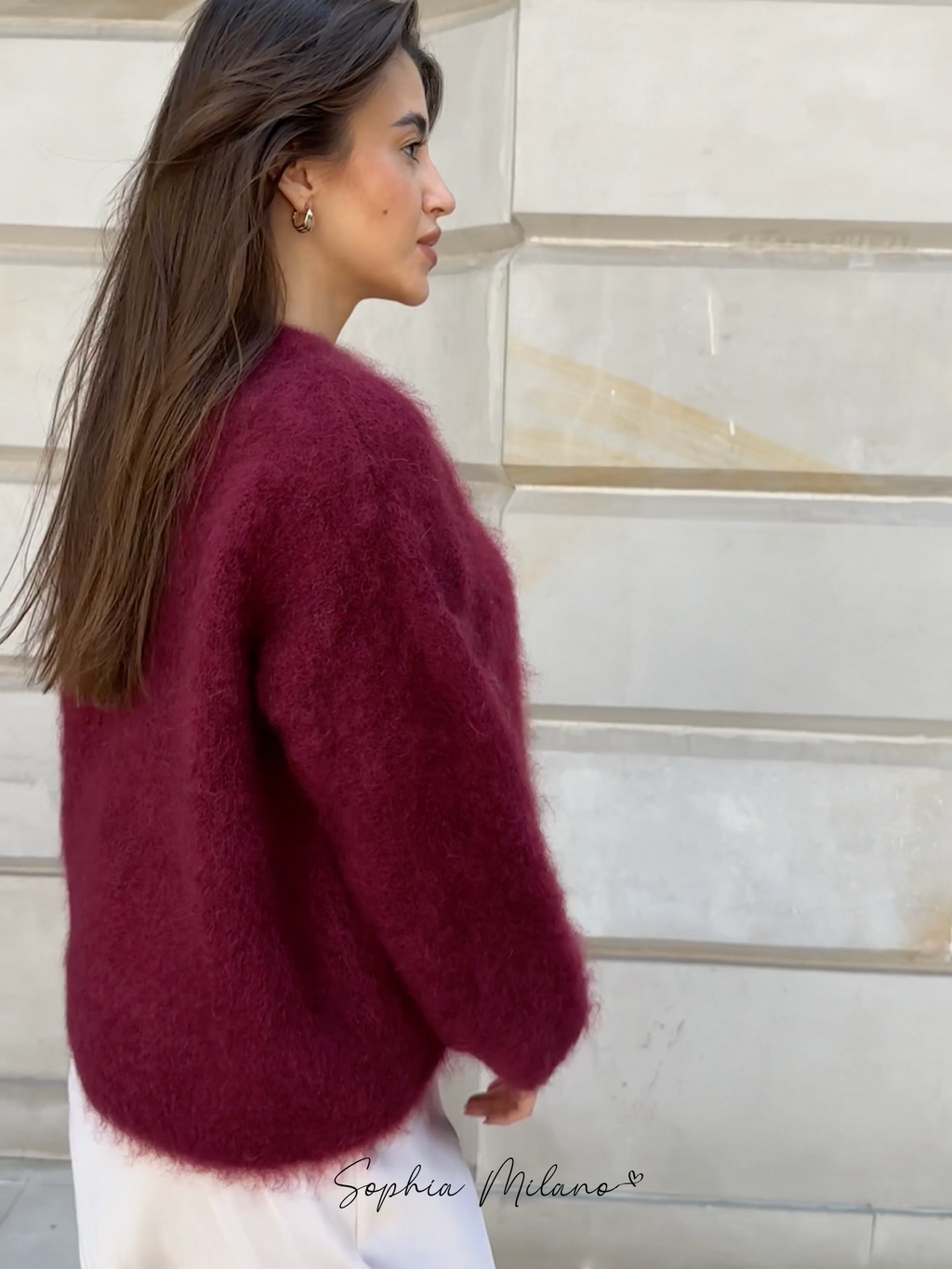 SOPHIA | Mohair Crewneck