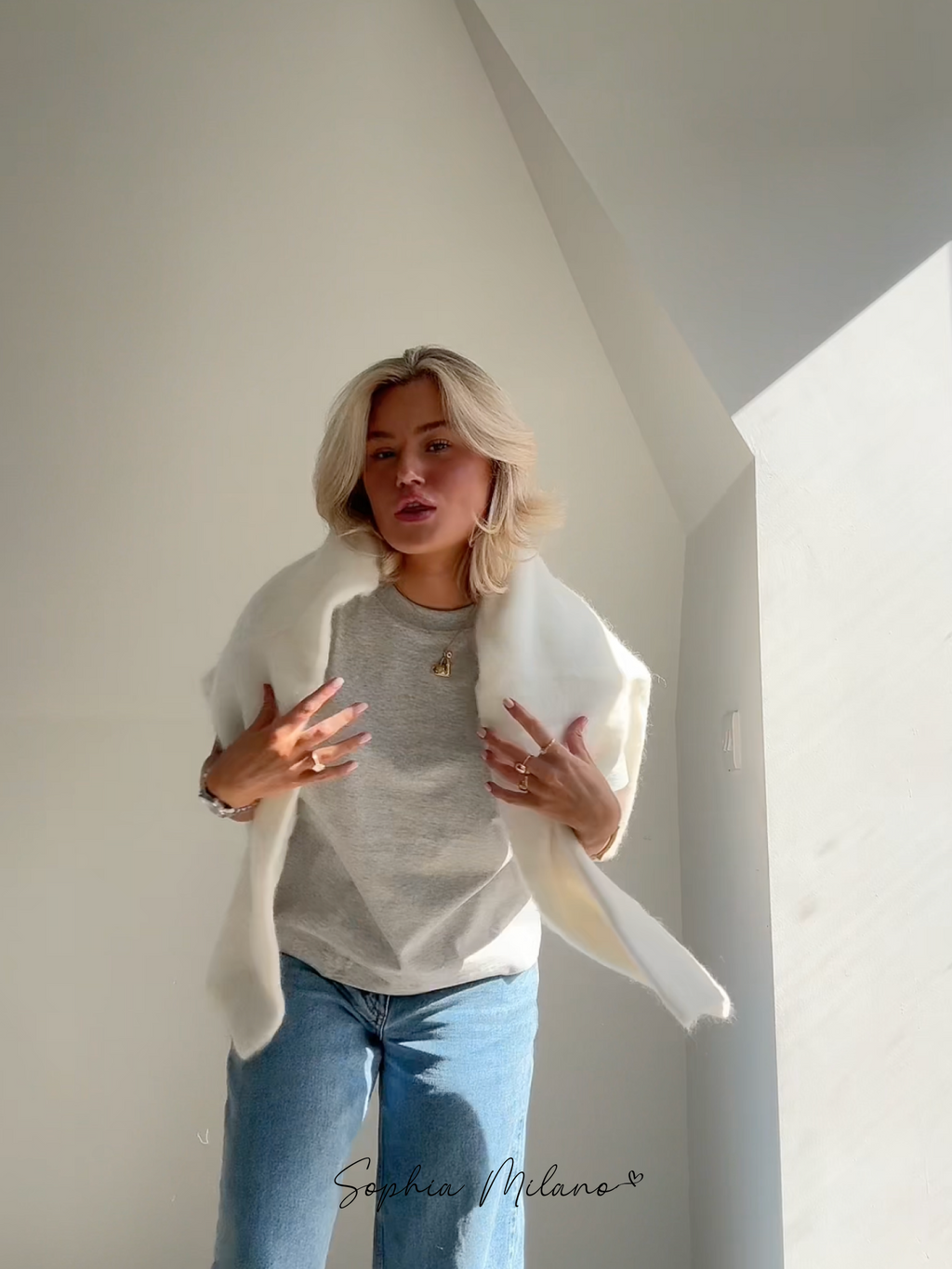 SOPHIA | Mohair Crewneck