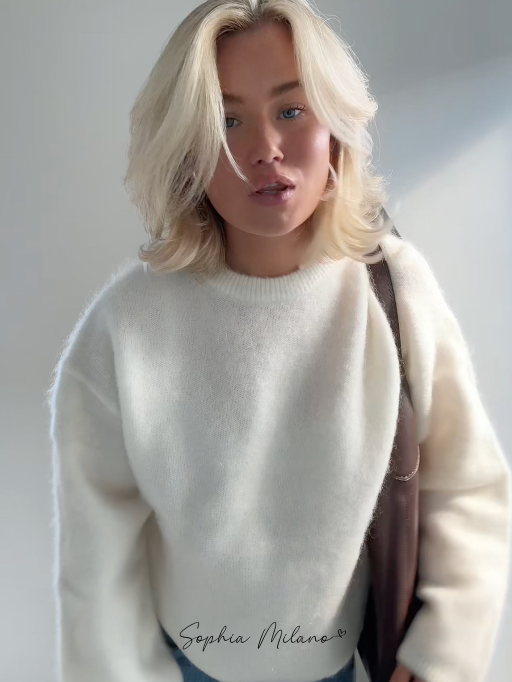 SOPHIA | Mohair Crewneck