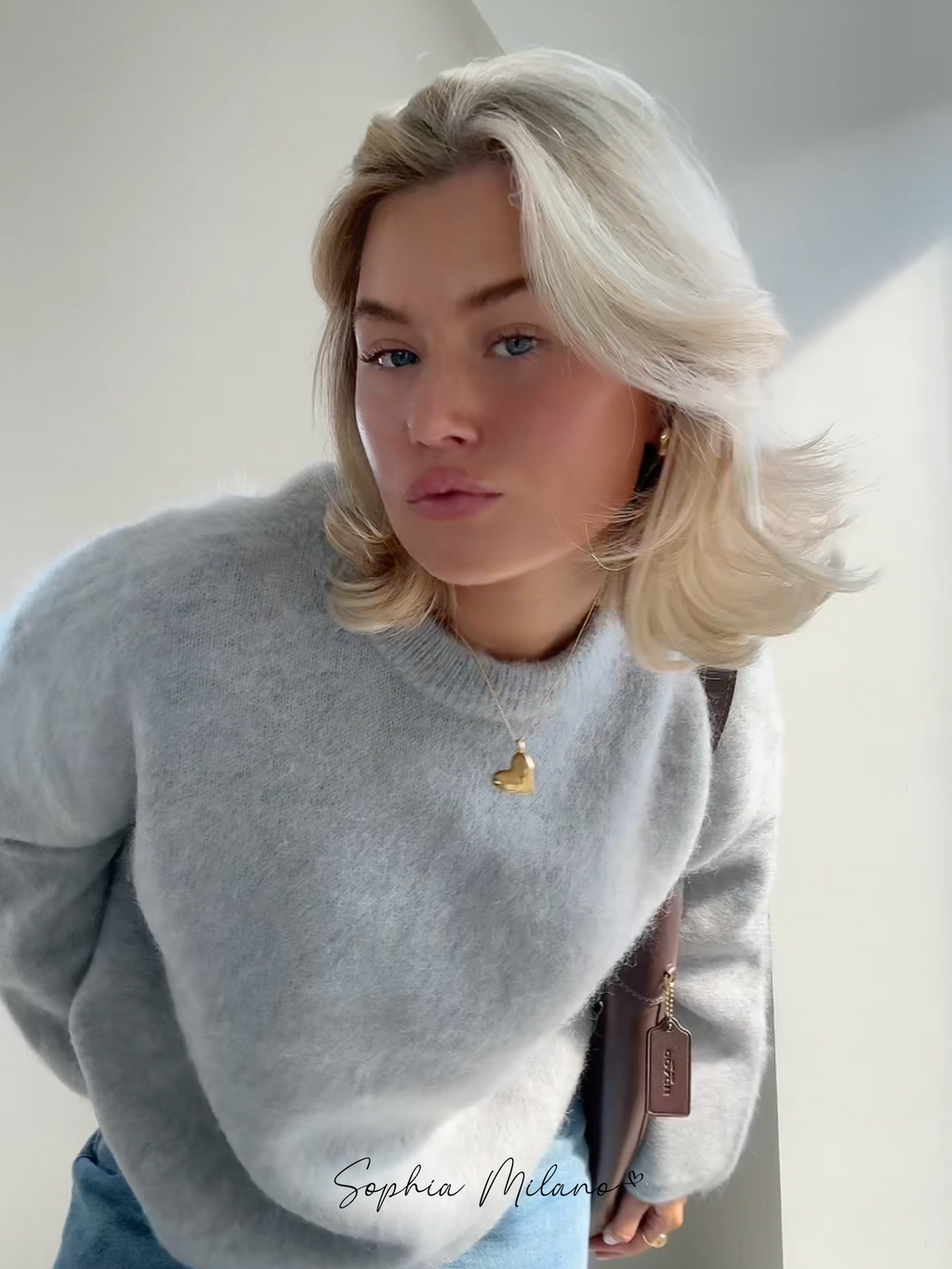 SOPHIA | Mohair Crewneck