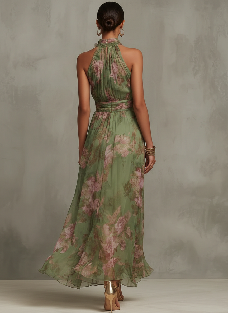 Sophie | Elegante vestido de verano con estampado floral