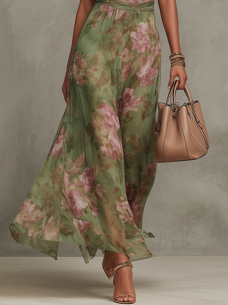 Sophie | Elegante vestido de verano con estampado floral