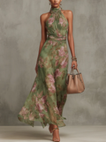 Sophie | Elegante vestido de verano con estampado floral