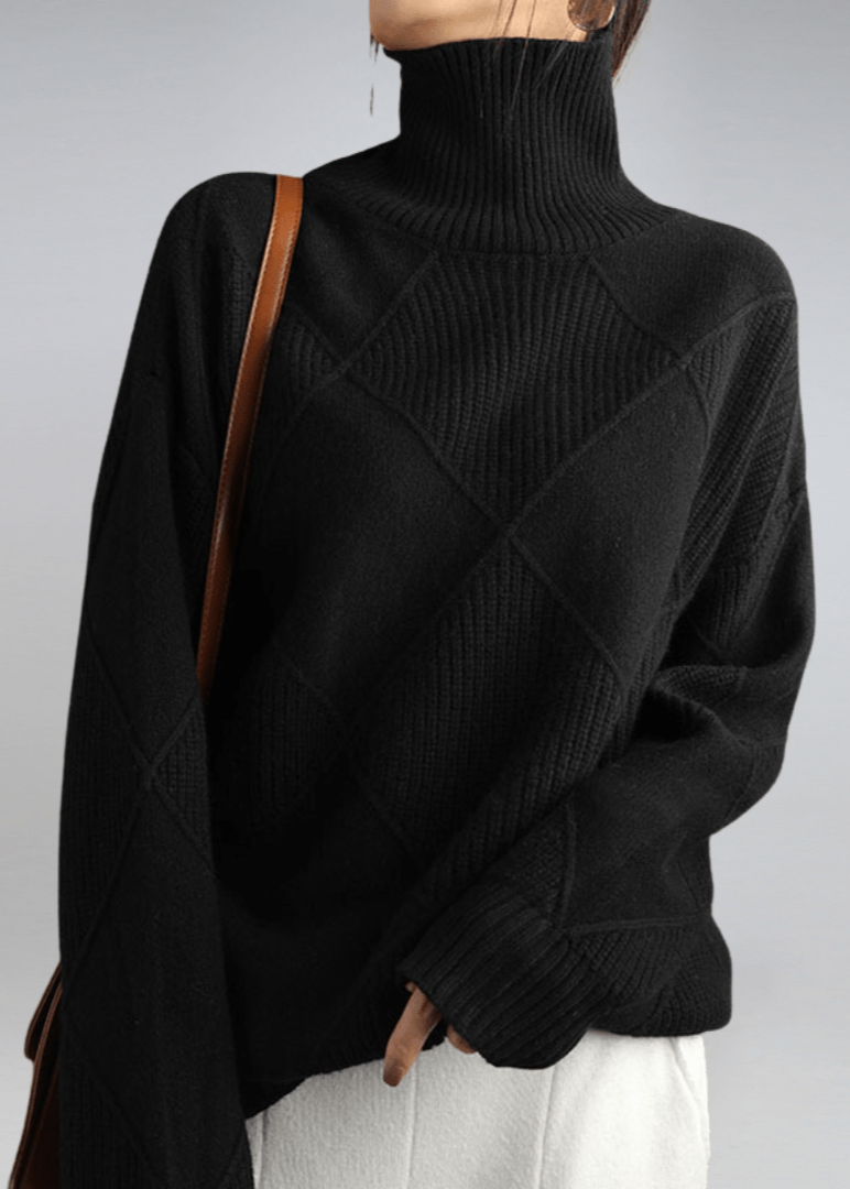 MATHILDA – Kaschmir-Rollkragenpullover