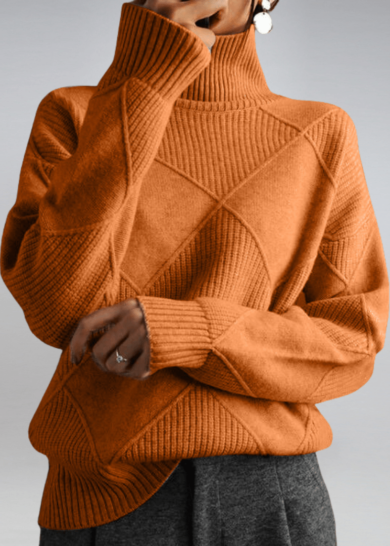 MATHILDA – Kaschmir-Rollkragenpullover