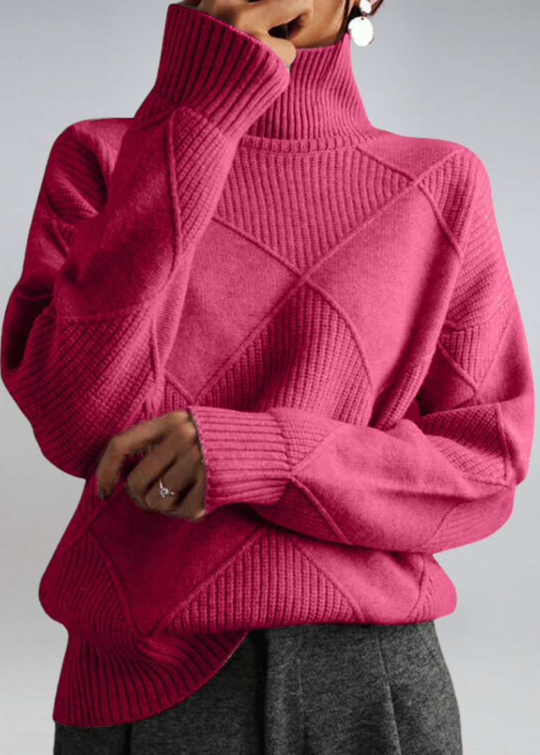 MATHILDA – Kaschmir-Rollkragenpullover