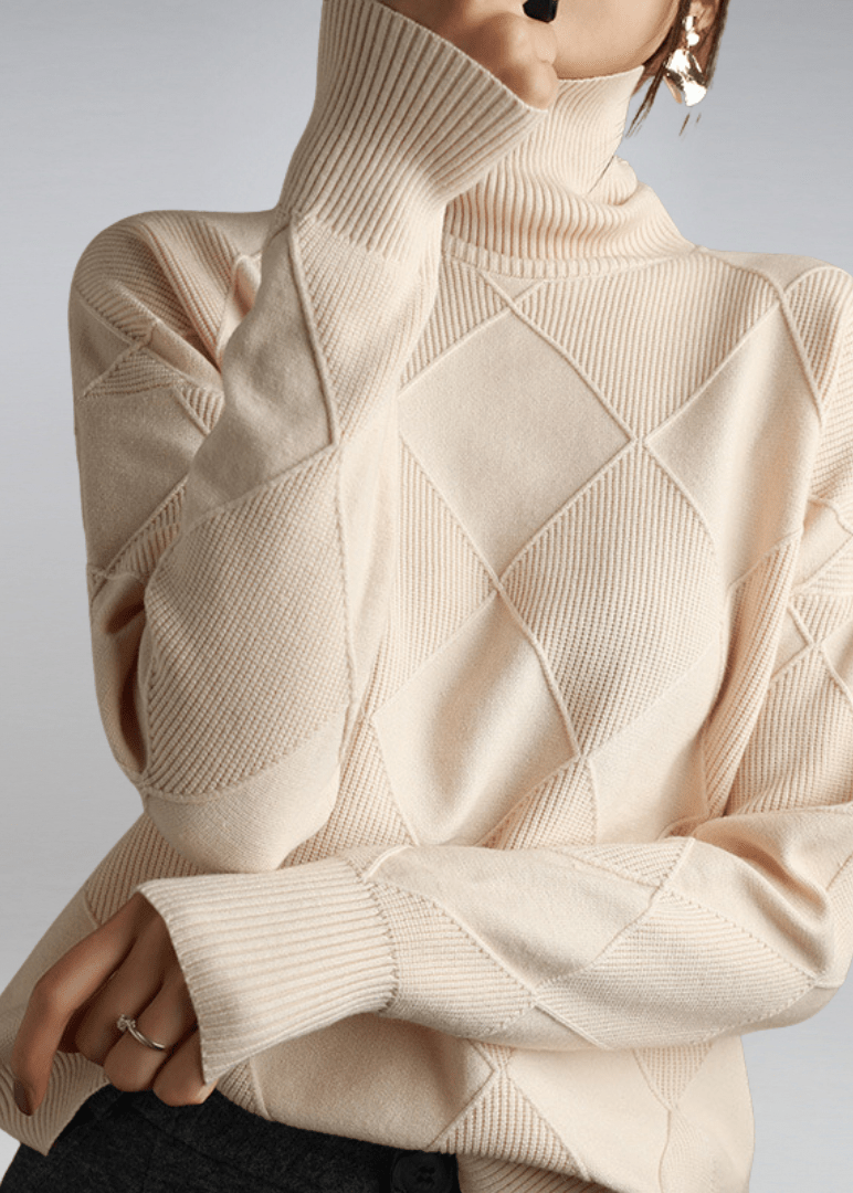 MATHILDA – Kaschmir-Rollkragenpullover
