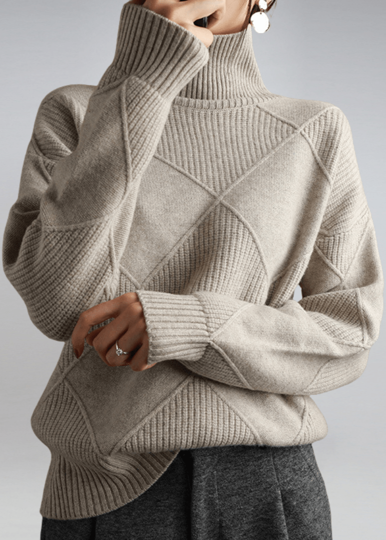 MATHILDA – Kaschmir-Rollkragenpullover