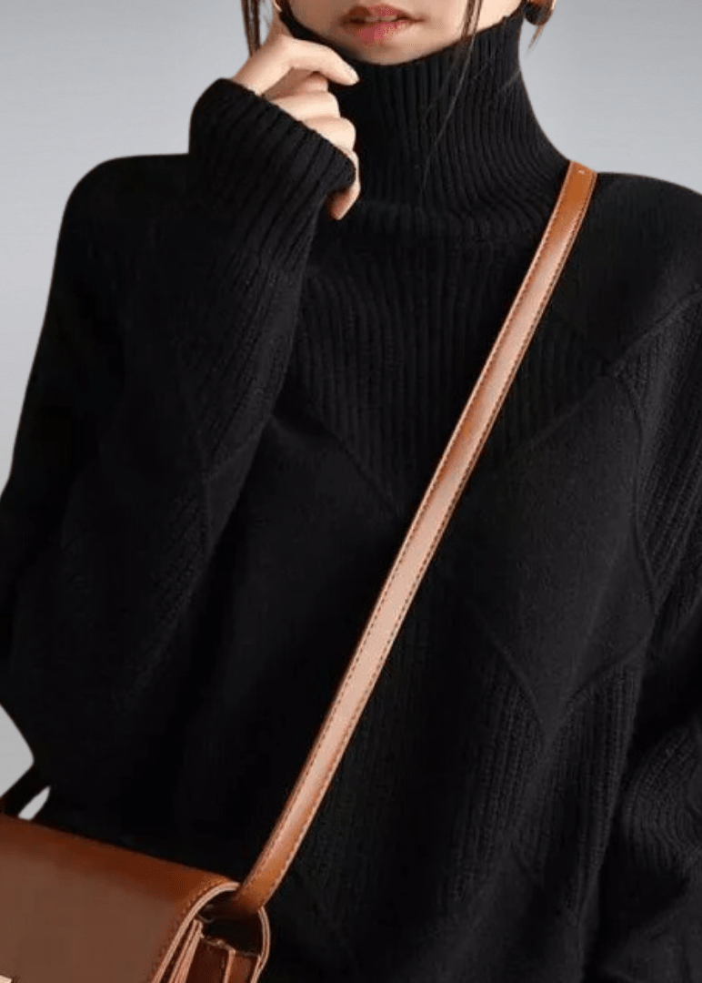 MATHILDA – Kaschmir-Rollkragenpullover