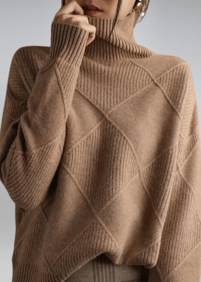 MATHILDA – Kaschmir-Rollkragenpullover